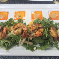 Hearts of Palm Salad with Shrimp