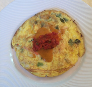 Lobster and Crab Omelette
